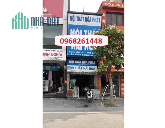✔️Chính chủ bán nhà đất vàng mặt đường sô 13 Cao Lỗ, Uy Nỗ, Đông Anh; 9,7 tỷ; 0968261448