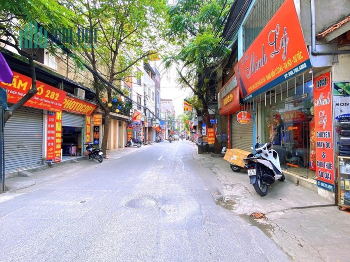 BÁN NHÀ MP TRẦN CUNG, BẮC TỪ LIÊM, 75M, 4T, MT 5M, VỈA HÈ Ô TÔ DỪNG ĐỖ, KD, 16 TỶ, 0937651883.