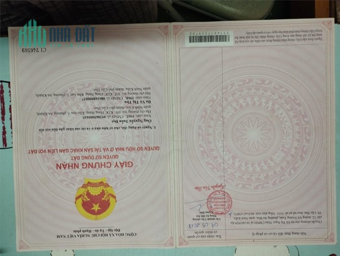 Chính Chủ Cần Bán Gấp Lô Đất Tại Phường An Khánh - Q.Ninh Kiều - Cần Thơ