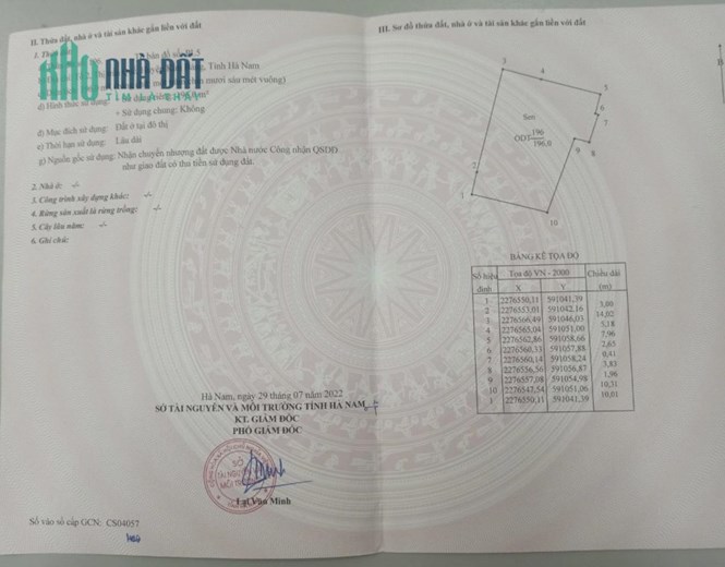 Sở Hữu Ngay Đất Chính Chủ Vị Trí Đẹp Tại Kim Bảng – Hà Nam