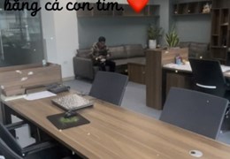 Cho Thuê sàn Vp 60m2 Nguyễn Khánh Toàn. full đồ. thích hợp cty 3-20ng giá chỉ 12.5tr/th rẻ 20%