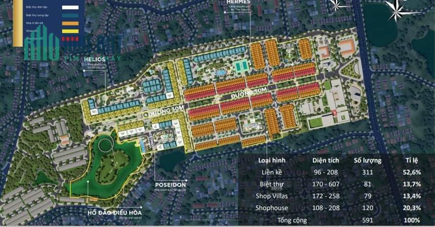 Cắt lỗ 1tỷ liền kề khu Hermes Crown Villas Thái Hưng, mua bán nhà biệt thự liền kề KĐT Crown Villas
