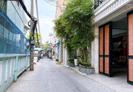 NHÀ ĐƯỜNG NGUYỄN KHOÁI, Q4, HẼM 4M, DT 6x7, 2 TẦNG, NHỈNH 5 TỶ.