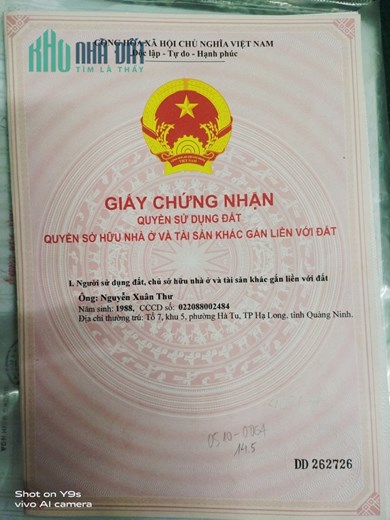 Chính chủ cần bán nhanh Lô Đất Thuộc Tổ 28C Khu 3 Phường Hà Trung – Hạ Long – Quảng Ninh.