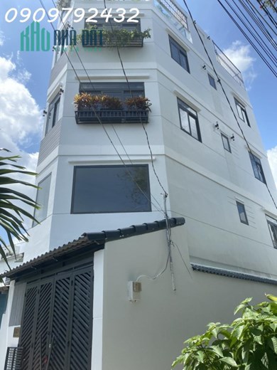 Nhà Mới 5 Tầng Thoát Mát Siêu Đẹp Hẻm Xe Hơi  4mx11m Giá Nhỉnh 4 Tỷ