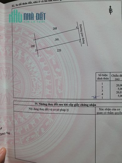CHỈ HƠN 1 TỶ SỞ HỮU NGAY LÔ ĐẤT 100M2 XÃ LỘ 25