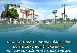 Đất 100 % Thổ Cư. Đất Bàu Bàng Giá Chỉ 1 Tỷ 550 Triệu
