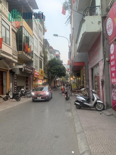 bán nhà Ngọc Lâm 55m x 4tầng, mặt tiền 6.4m, vỉa hè, ôtô tránh