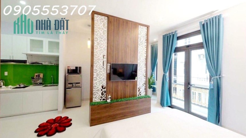 Bán tòa căn hộ 4 tầng phố tây AN THƯỢNG, Đà Nẵng- Gần biển - Doanh thu 30 triệu/tháng, GIÁ CHỈ 8,x