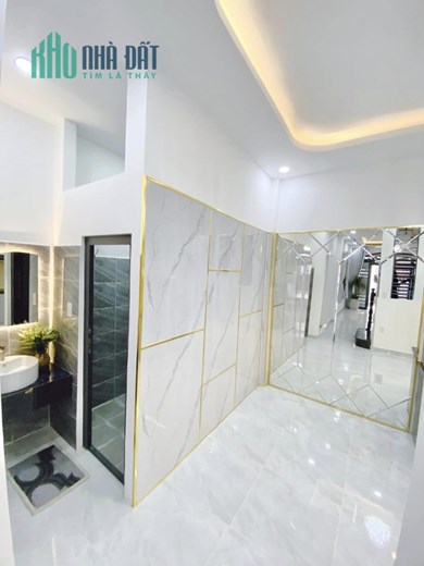 NHÀ 4 TẦNG PHÚ NHUẬN - 46M2 - HẺM BA GÁC THÔNG - 6.99 TỶ TL