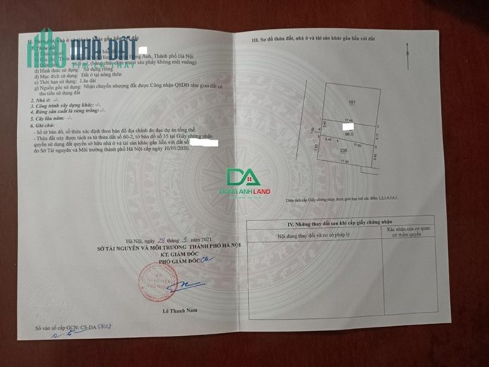 Bán đất Việt Hùng Đông Anh – Trục chính xã – Kinh Doanh Đỉnh