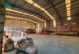 cho thuê kho xưởng 670m2 ở Trần Phú , Hoàng Mai , gần cảng khuyến lương , kho khung zamin cao tầm