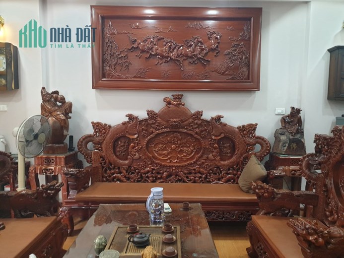 Thái Thịnh, Đống Đa, tòa nhà 9 tầng thang máy otô tránh kinh doanh view royal city