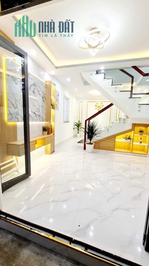 Nhà 3 tầng mới hẻm Dương Bá Trạc P1Q8. Giá 3,58 tỷ TL