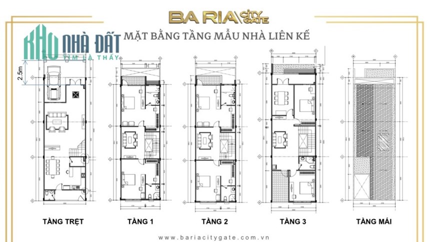 Bán nhà Khu Đô Thị Bà Rịa City Gate Ngay Mặt Tiền Quốc Lộ 51