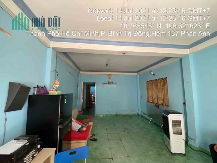 %% CHÍNH CHỦ CẦN BÁN NHÀ NGAY MẶT TIỀN  HẺM NGÕ 137/59 PHAN ANH – PHƯỜNG BÌNH TRỊ ĐÔNG – QUẬN BÌNH