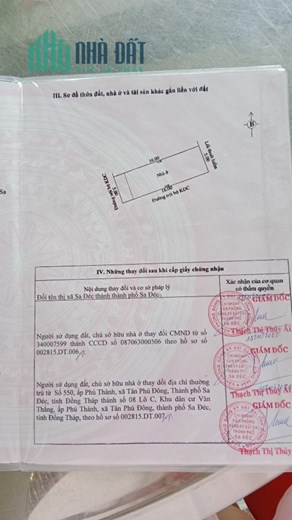 CHÍNH CHỦ CẦN BÁN NHÀ GIÁ RẺ TẠI TP SA ĐÉC – ĐỒNG THÁP.
