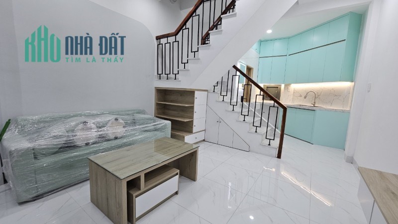 Bán nhà mới hẻm trước nhà 5m Nguyễn Thái Sơn phường 4 Gò Vấp giá 3 tỷ 9