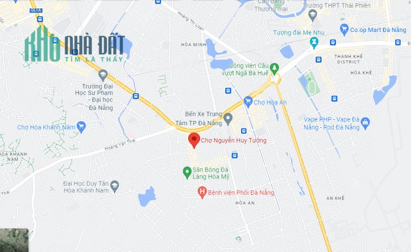 Nhà Mặt Tiền gần Chợ Nguyễn Huy Tưởng, 80m2, 4.1 tỷ