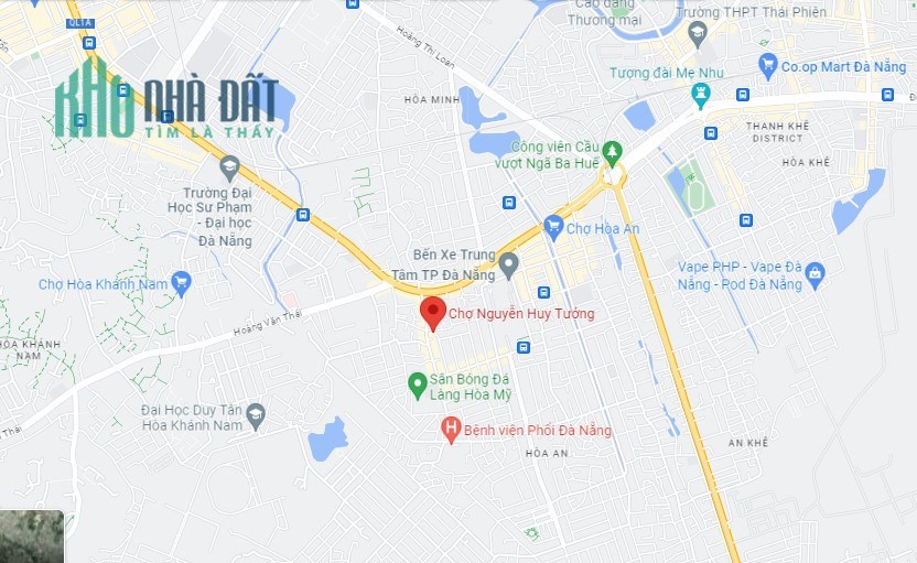 Nhà Mặt Tiền gần Chợ Nguyễn Huy Tưởng, 80m2, 4.1 tỷ