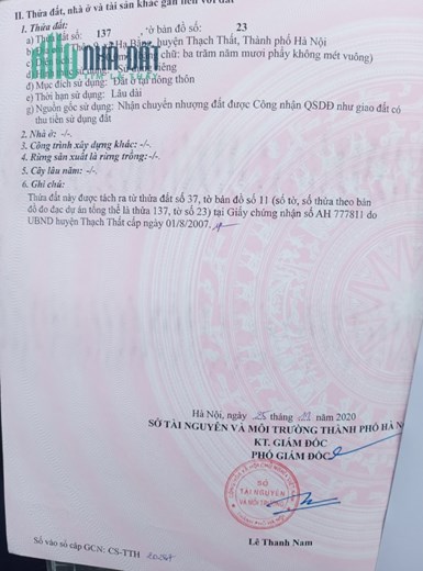 Bán 350m đất ở tại Hòa Lạc, 2 mặt đường, giá đầu tư