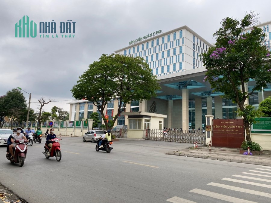 NHÀ ĐẸP HV QUÂN Y - ĐỐI DIỆN VIỆN 103 - DTXD 33M 3TẦNG CHỈ 3TỶ68