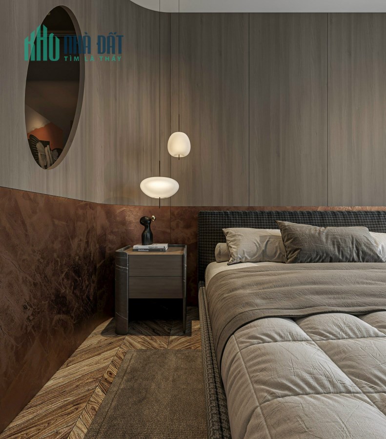 Bán căn sky villa thông tầng 271m2 đẳng cấp tại Long Biên ban công view trọn hồ điều hòa