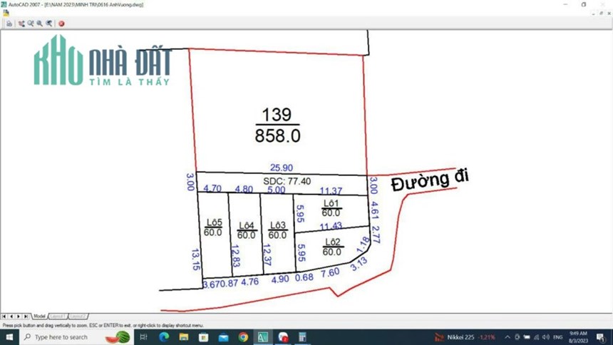 E đang có 5 lô đất giá f0 cho các nhà đầu tư tất cả đều 2 mặt
