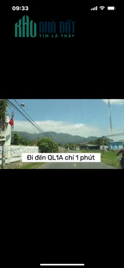 Bán đất cam hòa cam lâm cách đường lập định suối môn chỉ 50m, ô tô quay đầu ngay khu dân cư đông