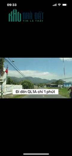 Bán đất cam hòa cam lâm cách đường lập định suối môn chỉ 50m, ô tô quay đầu ngay khu dân cư đông
