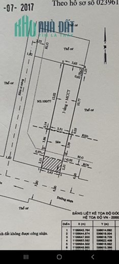 Bán nhà MT đường số 3, P9 GV 60.2m2 SHR 6 tỷ. Lh:0837966879. 0941349268 NAM