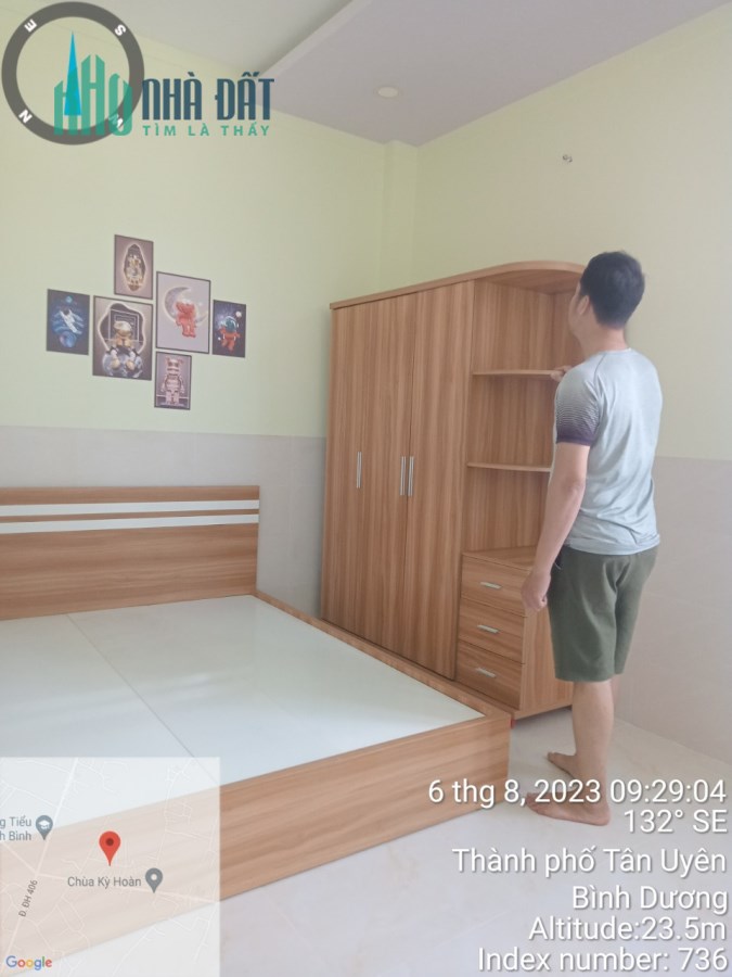 Nhà 2 mặt tiền ngay DH 418 cần bán nhanh trong tuần giá chỉ 750 triệu
