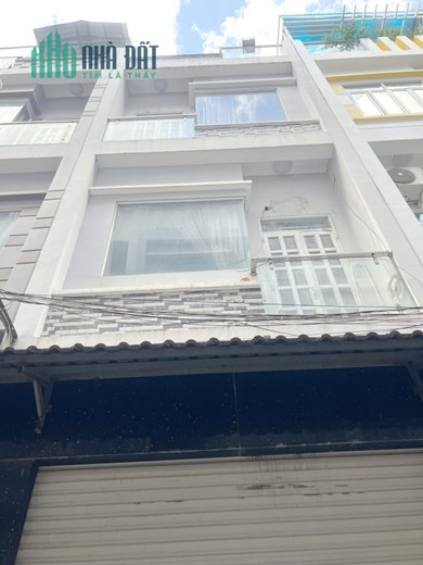 Nhà 4 tầng hẻm 453 Bùi Minh Trực P6Q8. Giá 10 triệu