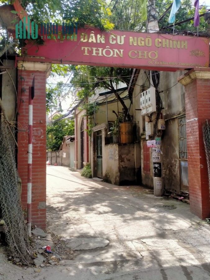 Chính Chủ Cần Tiền Bán Gấp 94,4m2 Ngõ Chính Thôn, Chợ Bình Đà, Bình Minh, Thanh Oai