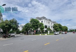 Biệt thự đơn lập góc Manhattan Vinhomes Thượng Lý - Hồng Bàng