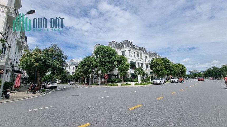 Biệt thự đơn lập góc Manhattan Vinhomes Thượng Lý - Hồng Bàng