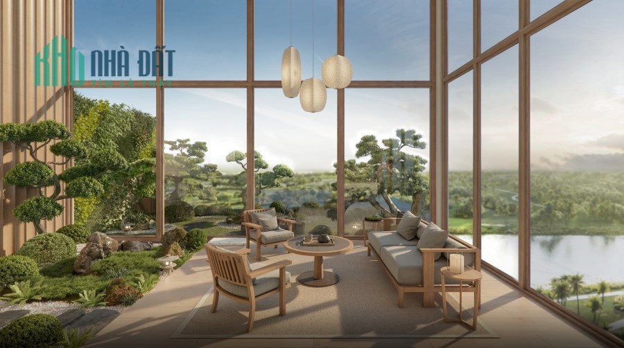 Căn Penthouse diện tích gần 300m2 hai tầng trần cao 9m view đẹp nhất khu đô thị Ecopark