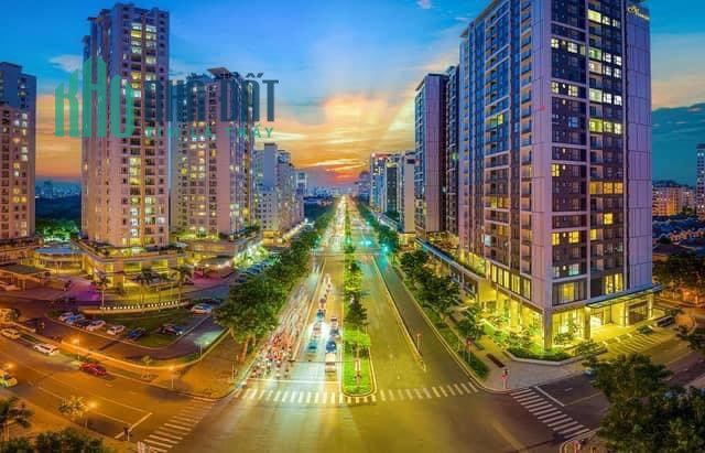 Phú Mỹ Hưng mở bán Shop có hợp đồng thuê sẵn ngay mặt tiền đường lớn Nguyễn Lương Bằng, Tôn Dật