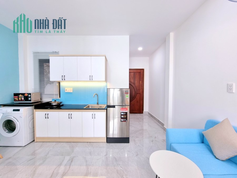 Cho thuê căn hộ Bình Thạnh, đường Thích Quảng Đức, trong khu đường Phan Xích Long.