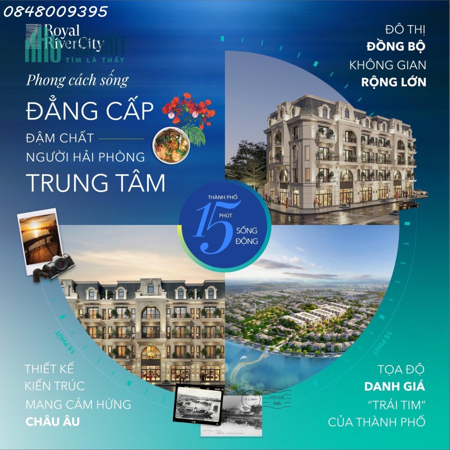 SIÊU PHẨM ROYAL RIVER CITY 80 HẠ LÝ