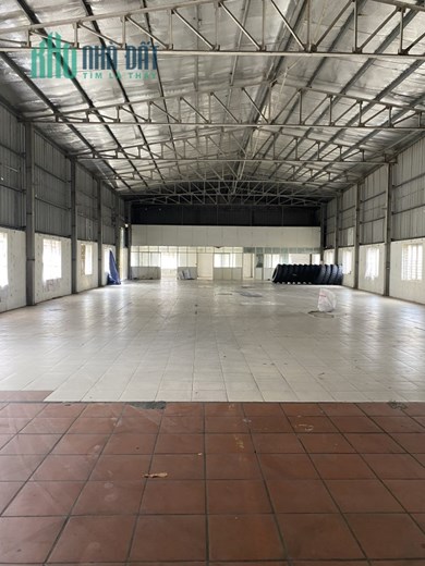 Cho thuê 600m kho xưởng tại kcn Lai Xá, container đỗ cửa, bảo vệ vòng ngoài giá 70k/m