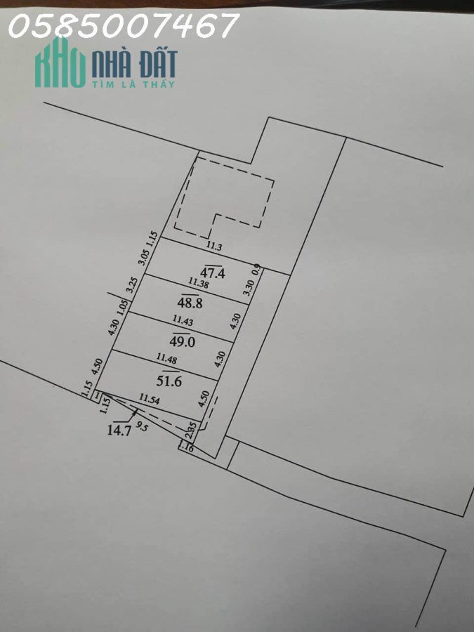 Bán 49m2 đất Bắc Hồng Đông Anh – Ô tô vào đất – nhỉnh tỷ