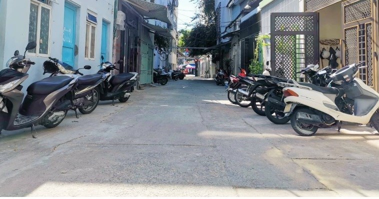 Nhà Trưng Nữ Vương, 88m2, 2 tầng, gần Nguyễn Hữu Thọ, 2.x tỷ