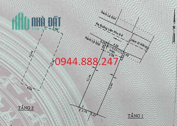 Bán nhà 2 tầng, 54m2, ko QH, Hẻm xe hơi Liên Khu 8-9, BHHA, Bình Tân, chỉ 3.6 tỷ TL