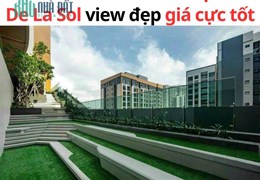 Nhà 9X bán căn hộ De La Sol quận 4 có hồ bơi chuẩn Olimpic căn đẹp nhất giá tốt