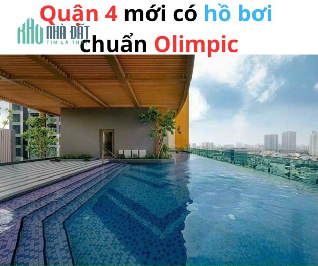Nhà 9X bán căn hộ De La Sol quận 4 có hồ bơi chuẩn Olimpic căn đẹp nhất giá tốt