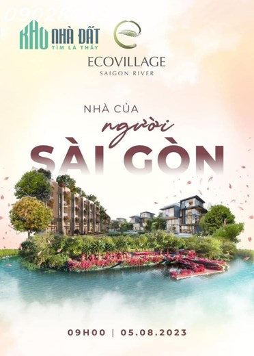 Sắp ra mắt Ecovillage SaiGon River hoa nở rồi mình về nhà thôi  cùng Nhà Sáng lập Ecopark
