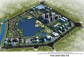 Bán biệt thự mặt hồ khu đô thị mới thành phố giao lưu, 368m2, lô góc giá 109tỷ