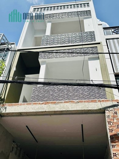 NGÃ 4 XÃ HẺM Ô TÔ NHÀ MỚI 3 TẦNG 4 PHÒNG NGỦ TẶNG NỘI THẤT GIÁ 4.X TỶ