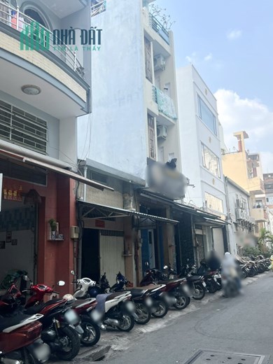Nhà 4 tầng mặt tiền đường Nguyễn Thời Trung P6Q5 - Giá 13.6 Tỷ